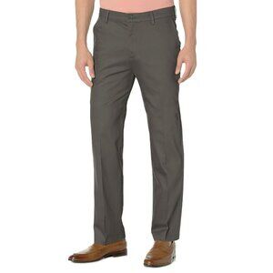 AUSTIN CLOTHING CO Men's Flat-Front Straight-Leg Pants. Plus Size 44X30